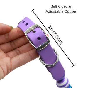 Ajustable impermeable femenino lindo fiesta accesorio elegante diseñador collar 20MM diamantes de imitación Bubblegum cuentas nombre perro Collar - Product Image 6