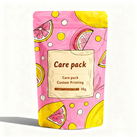 Sachets Doypack en PE avec fermeture éclair, résistants à l'humidité, durables, en Mylar laminé pour produits alimentaires, formats 3g/7g/14g, impression personnalisée