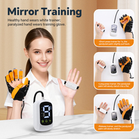 Appareil d'entraînement automatique des mains, gants robotisés rechargeables pour la rééducation des doigts, masseur de main pour la physiothérapie de l'hémiplégie et des AVC
