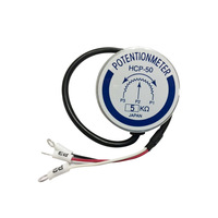 Capteur de déplacement angulaire HCP-50 1k 2K 5K 10K Potentiomètre de précision à 360 degrés