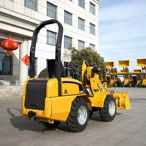 LuGong เครื่องขุดแบบไฮโดรสแตติกขนาดเล็ก,เครื่องขุดในสวน E188 Yard Loader Mini รถตักพร้อมพาเลท