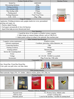 Transferência térmica do vácuo 3D Auto Heat Press Machine ST-3042 Multifunctional Controller Automatic Grade Printing on Metal