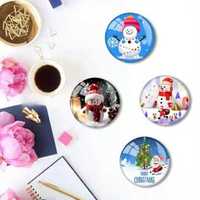 Verre 3D personnalisé motif animal chinois autocollant magnétique pour réfrigérateur polyrésine/Pvc/cadeau souvenir