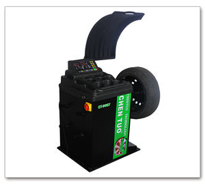 Máquina equilibradora de ruedas de fábrica de China, equipo de equilibrio de neumáticos para vehículos - Product Image 4