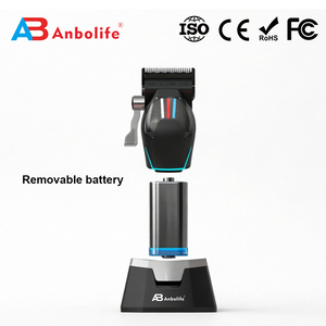 ANBOLIFE – <span class=keywords><strong>Tondeuse</strong></span> et <span class=keywords><strong>tondeuse</strong></span> à barbe professionnelle rechargeable à batterie amovible, vente en gros, directement de l'usine - Product Image 2