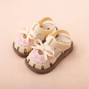 <span class=keywords><strong>Sandales</strong></span> d'été mignonnes pour filles, style princesse, avec nœud, respirantes, antidérapantes, chaussures pour enfants, semelles souples confortables, <span class=keywords><strong>sandales</strong></span> de plage pour enfants en bas âge - Product Image 3
