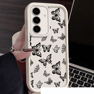 <span class=keywords><strong>Cover</strong></span> per Cellulare Antiurto in TPU con Stampa a Farfalla e Design a Scala per <span class=keywords><strong>Samsung</strong></span> A14 A15 A16 <span class=keywords><strong>A21S</strong></span> A22 A23 A24 A25 - Product Image 1