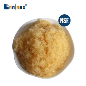 Tratamento de água NSF grau troca iônica resina residencial suave água amaciante resina troca cation resina