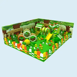 Naughty Castle Forest Theme Play Structure Customized Indoor Playground For Children's Entertainment Interactive Game