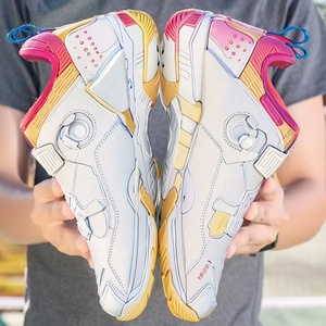 Zapatos deportivos de bádminton informales <span class=keywords><strong>para</strong></span> <span class=keywords><strong>hombre</strong></span> de alta calidad, las mejores <span class=keywords><strong>ofertas</strong></span> profesionales de Pu <span class=keywords><strong>para</strong></span> verano e invierno, último diseño con forro de malla - Product Image 4