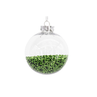 Vente de gros Papier déchiqueté Décoration de Noël Boule de Noël incassable avec décorations de Noël pour animaux de compagnie