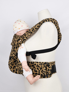 Marsupio Ergonomico per Neonati in Cotone con Stampa Leopardata, Porta Bebè Frontale e Posteriore, Fornitore di Fabbrica - Product Image 3