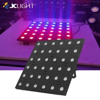 36 pièces de lumières matricielles LED dorées avec LED de fond, contrôle DMX512, indice de protection IP33, garantie de 3 ans - Éclairage de scène