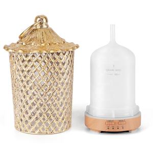 เครื่องกระจายกลิ่นหอมแบบพกพา ใช้พลังงานจาก USB พร้อมไฟเจ็ดสี - Product Image 1