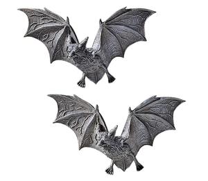 ESTATUILLA decorativa para Halloween, estatua de Halloween, murciélagos, castillo, <span class=keywords><strong>Barbarosa</strong></span>, esculturas de pared, Juego de 2 - Product Image 5