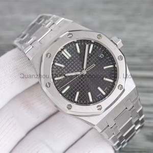 Reloj de Buceo C Factory con Cristal de Zafiro Moissanite 4131, Marcadores de Hora de Diamantes en Oro Rosa, Correa de Cuero, Multifunción - Product Image 2