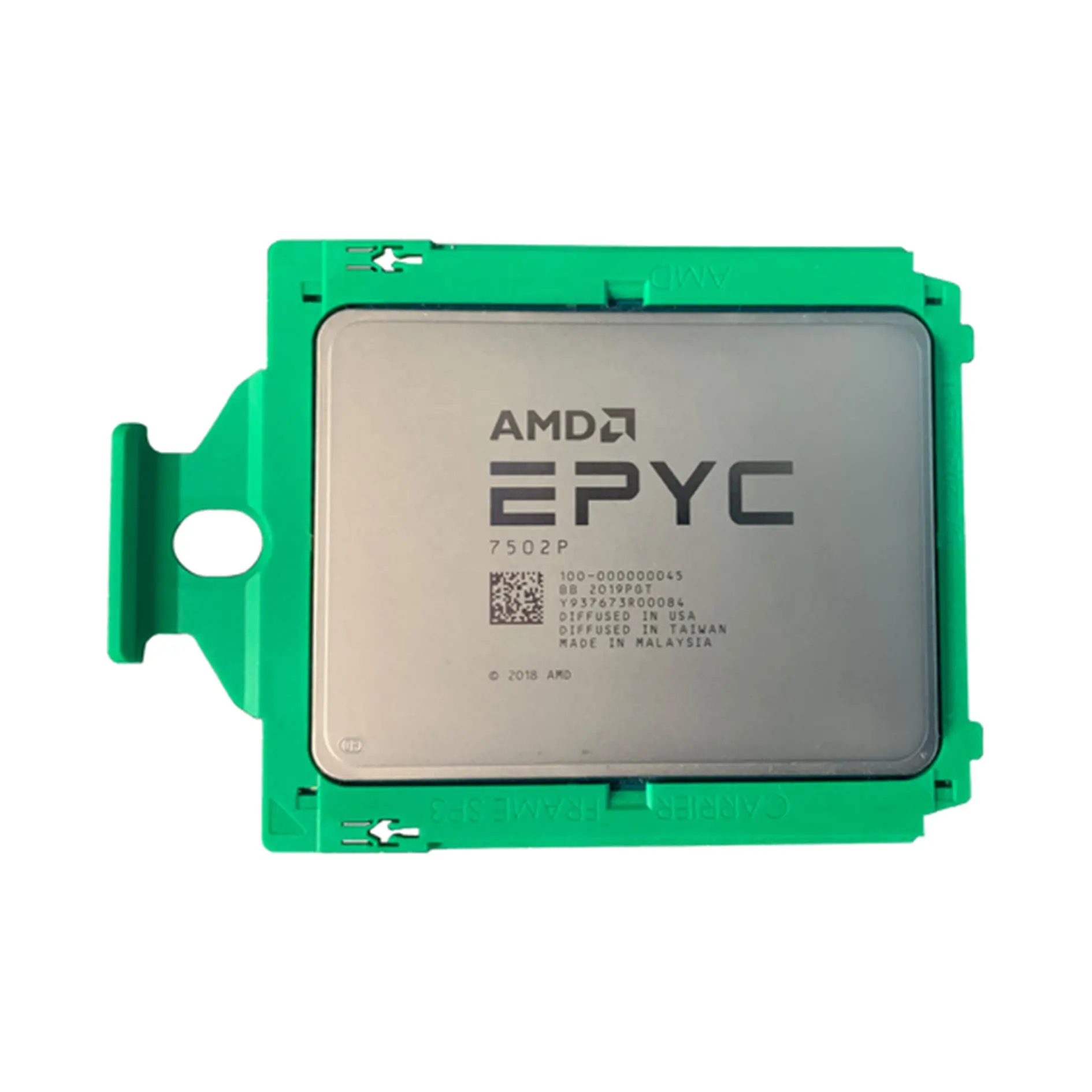 AMD 7502P प्रोसेसर 100-000000045 32-कोर 2.5GHZ 128MB कैश सर्वर के लिए तेदेपा 180W