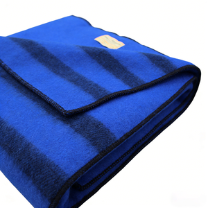 Couverture en laine jacquard tissée DAHAI, résistante aux plis, 400 g/m², rectangulaire, 100 % laine australienne, pour les voyages en voiture - Product Image 1