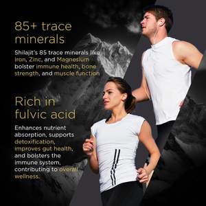 Shilajit asli Label pribadi Ultra Kapsul murni Himalaya Shilajit + ekstrak Herbal pil potensi Optimal untuk kekebalan & vitalitas - Product Image 6