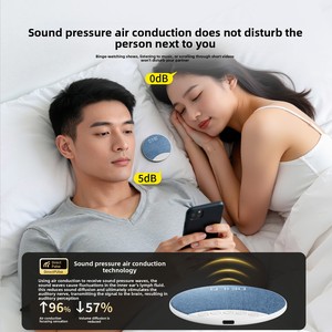 Haut-parleur de sommeil sous oreiller avec bruit blanc intégré, alarme réglable, prise en charge <span class=keywords><strong>audio</strong></span> 5.3, musique, livres <span class=keywords><strong>audio</strong></span> et histoires <span class=keywords><strong>pour</strong></span> le coucher – Nouveauté - Product Image 2