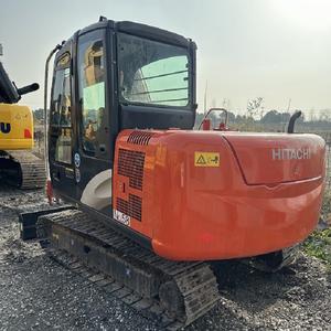 Mini pelles Hitachi ZX60 de 6 tonnes d'occasion avec une haute qualité et de faibles heures de travail Excavateur bon marché à vendre - Product Image 3