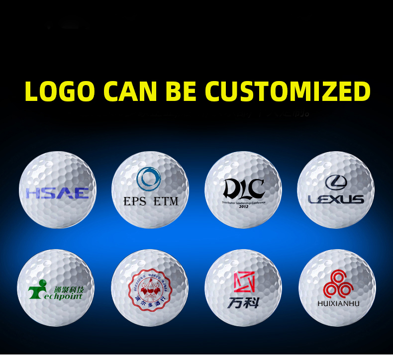 PGM Q002 range 3 piece golf balls customizable 3 layer blank golf balls