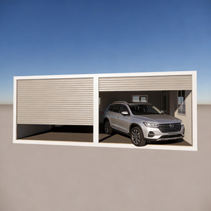 Casa Contenedor Expandible de <span class=keywords><strong>Dos</strong></span> Pisos de 20 pies con Garaje Inclinado, Puerta Enrollable, Apertura Lateral, Baño, Uso Comercial y Residencial - Product Image 4