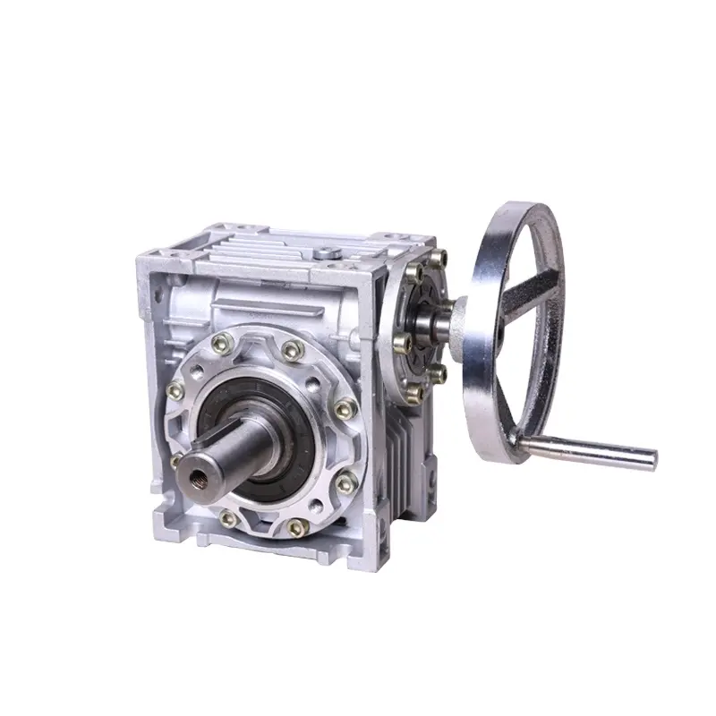 NRV50 1 60 Übersetzungs verhältnis 1400 U/min Wellen montiertes Schnecken-NRV-Untersetzung getriebe für Maschinen