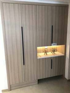 Armoire à chaussures moderne en bois massif, meuble de salon durable fabriqué à partir de matériaux écologiques, villas, hôtels, appartements - Product Image 2