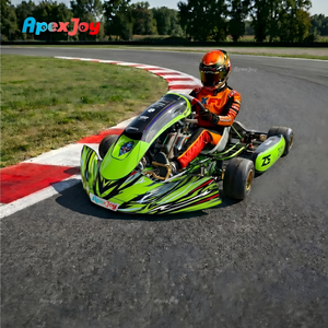 Châssis de karting ApexJoy KZ Pro Master - Cadre de karting en acier 30CrMo, boîte de vitesses à 6 rapports, frein à disque hydraulique, kart pour adultes - Product Image 3