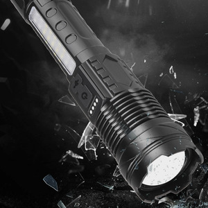 ไฟฉายเลเซอร์สีขาว 30W พร้อมพอร์ตชาร์จ Type-C ในตัว แสดงสถานะการชาร์จ คลิปหนีบปากกา ระยะส่องไกล ไฟฉาย LED แบบชาร์จซ้ำได้ - Product Image 2