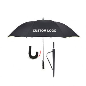 LCC281 Customized Printing Logo Travel Rainy Sunny Umbrella Advertise Business Promotion Custom Golf Umbrellas - Product Image 6