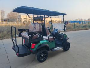 Voiturette de golf électrique tout-terrain 4 places à double usage pour stations balnéaires et terrains de golf - Product Image 5