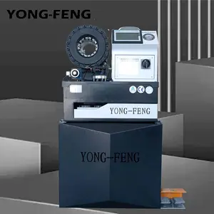 YONG-FENG Y120D uzun servis süresi güvenli 12v hidrolik hortum hidrolik pres makinesi