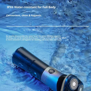 Magnetic three-blade men's electric shaver digital display <b>razor</b> full body washing <b>set</b> beard knife - Product Image 3