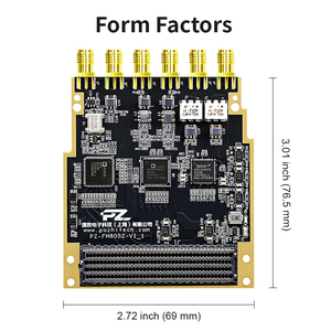 Puzhi ، لوحة FMC ثنائية القناة عالية السرعة ADC 14bit 1GSPS DAC 16bit مجموعة تطوير GSPS - Product Image 4