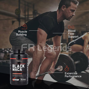 OEM grosir Natural kuat pria peningkatan suplemen Booster energi hitam Maca akar kapsul - Product Image 2