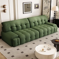 Neues Zero-Against-Wall Roachburg Elektrisches Dreisitzer-Schlafsofa Multifunktionales Stoffsofa im Modernen Cremefarbenen Stil für das Wohnzimmer