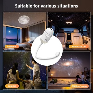<span class=keywords><strong>Projecteur</strong></span> d'ambiance USB pour voiture, intérieur, maison, pièce, <span class=keywords><strong>projecteur</strong></span> rotatif de <span class=keywords><strong>ciel</strong></span> <span class=keywords><strong>étoilé</strong></span> galactique, 3/5/12/24/36 diapositives, film remplaçable - Product Image 6