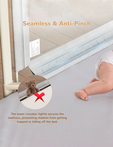 Barandillas para cunas, diseñadas para evitar caídas y garantizar la seguridad de bebés y niños pequeños. - Product Image 3
