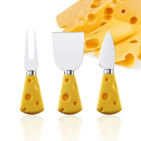 <strong>Best</strong> <strong>Selling</strong> 4 Pcs <strong>Cheese</strong> Knife Set <strong>Cheese</strong> Plastics Handles for Cutter Kitchen <strong>Cheese</strong> <strong>Slicer</strong> Popular