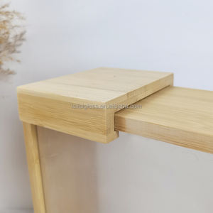 Contenedores Rectangulares Transparentes Reutilizables de Acrílico y Bambú para Almacenamiento de Alimentos, Dispensador de Granos y Cereales para la Organización de la Cocina y la Despensa - Product Image 6