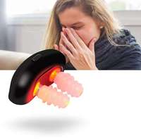 Appareil intelligent de thérapie par lumière rouge électrique pour le nez, soulagement de la rhinite, photothérapie, alimentation USB/batterie, autonomie de 70 minutes, soins en voiture