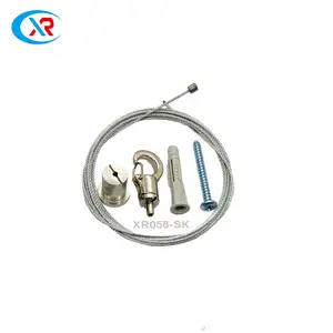 Wholesale Custom Ceiling Suspension Wire Ceilling Hanging Cable With Gripper For String Lighting Kit
