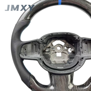 พวงมาลัยหนังแท้คาร์บอนไฟเบอร์แท้สำหรับรถยนต์ Volvo XC60 XC40 XC90 <span class=keywords><strong>S60</strong></span> S90 V60 V40 อุปกรณ์ตกแต่งรถยนต์ - Product Image 2