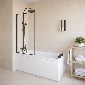 Remise sur commande en gros pour paravent de <span class=keywords><strong>baignoire</strong></span> et cabine de douche à faible entrée, cadre en alliage d'aluminium, verre traité - Garantie 2 ans - Product Image 1