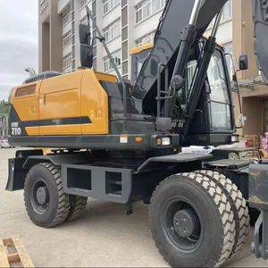 Excavadora de Ruedas Hyundai HW210 Original de 21 Toneladas Usada en Venta con Motor Yanmar, Bomba y Caja de Cambios Hitachi - Product Image 1