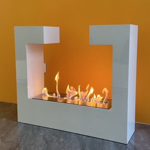 Modern Best Indoor Home Decor Chauffage manuel à insertion de <span class=keywords><strong>bio</strong></span> éthanol Cheminée en acier inoxydable avec télécommande à vendre - Product Image 2