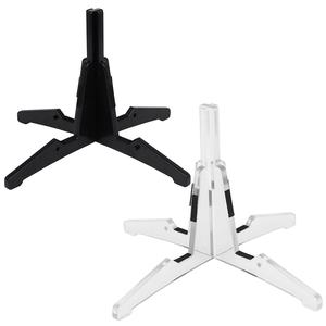 Support à quatre pieds détachable pour <span class=keywords><strong>hautbois</strong></span>, flûte, clarinette, basson, accessoires d'instruments de musique en ABS, noir transparent, OEM - Product Image 2