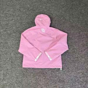 Designer Pink Mertra Men's Long Sporty <b>Quilted</b> <b>Jacket</b> Windproof High Quality Lightweight Polyester Oversized Letter <b>Pattern</b> - Product Image 5